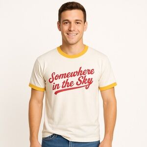 AJR 2025 Somewhere in the Sky White Concert T Shirt